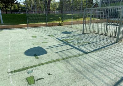 Teleki Park – színpad elbontása