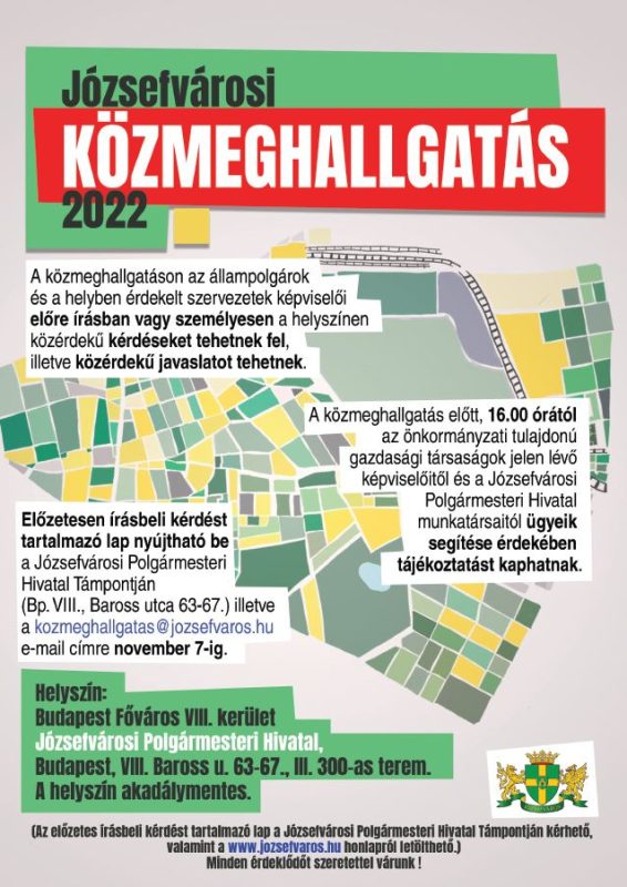 Közmeghallgatás!