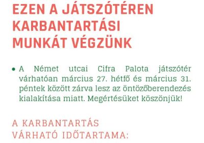 Játszótér karbantartás