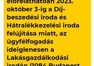 Hivatalos közlemény