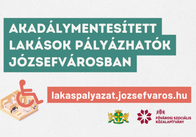 Akadálymentesített lakások pályázhatók Józsefvárosban!