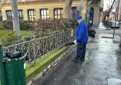 Elkezdődtek a kertészeti karbantartási munkák is a kerületben