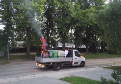 Közterületen történő permetezés lesz a Tisztviselőtelepen március 22. péntek estétől