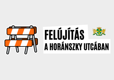 Felújítás a Horánszky utcában