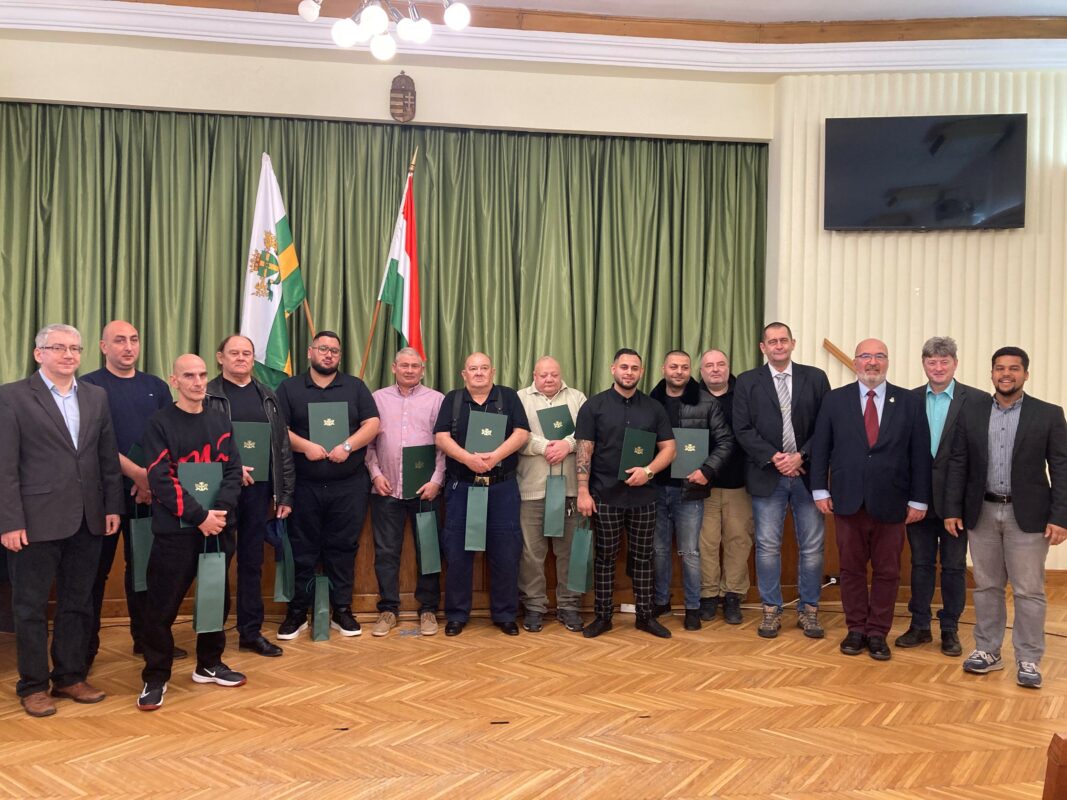 Józsefváros Biztonságáért kitüntetésben részesültek a kerületőrök