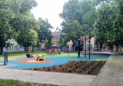 Fontos karbantartási munkálatok a Kálvária téri játszótéren