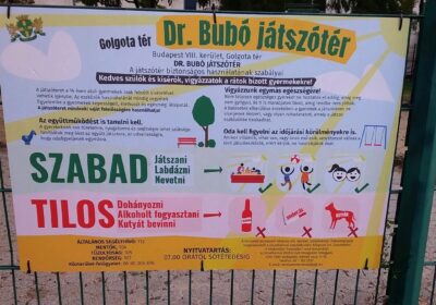 Játszótér-felújítások a Józsefvárosban – májusi munkálatok több helyszínen
