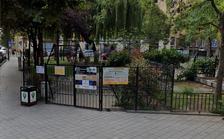 Gutenberg téri játszótér – teljeskörű felújítás május végéig