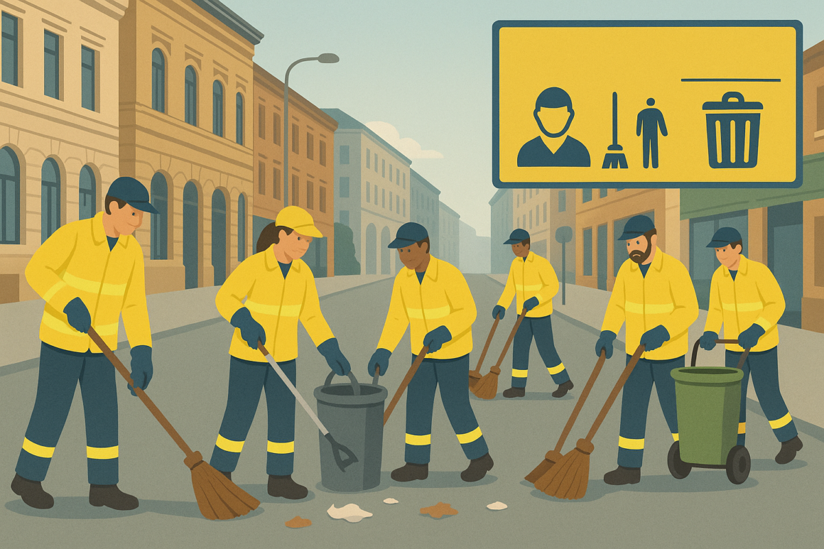 Új takarítási módszert tesztel Józsefváros – cél a még tisztább kerület