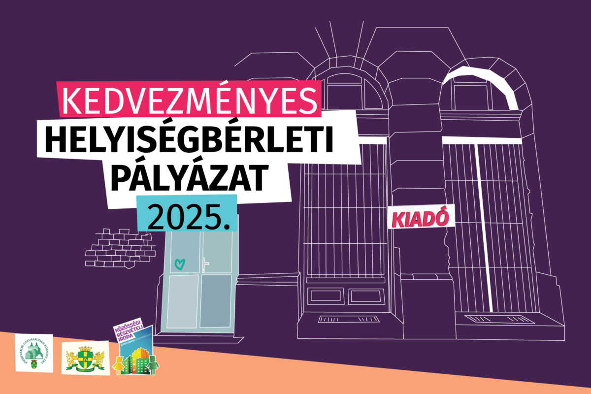 Kedvezményes helyiségbérleti pályázat 2025.