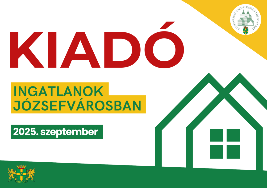 Kiadó üzlethelyiségek Józsefvárosban 2025 szeptemberi bérleti pályázat